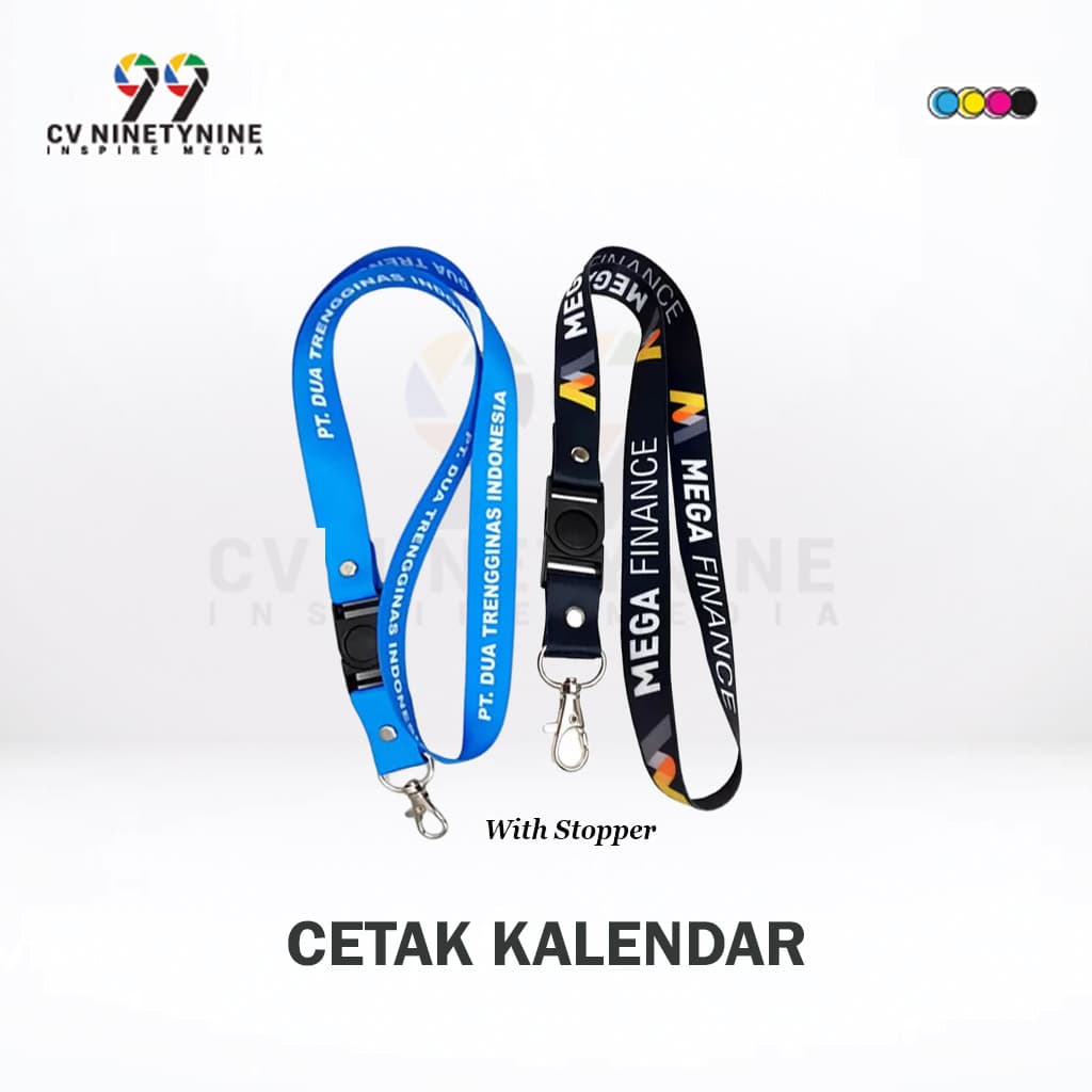 Cetak lanyard custom