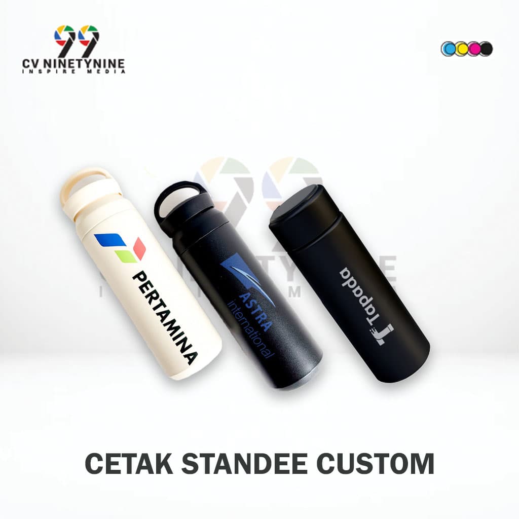 Cetak Tumbler Custom UV tanpa Minimal