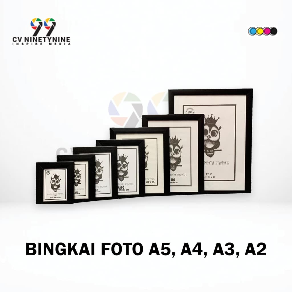 Bingkai Foto A5, A4, A3, A2