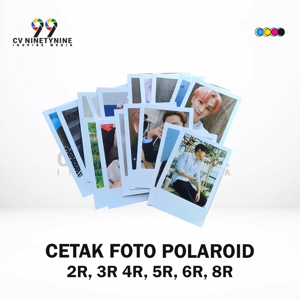 Cetak Foto Polaroid 2R, 3R 4R, 5R, 6R, 8R