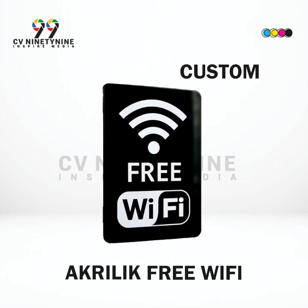 Cetak Akrilik Free WiFi