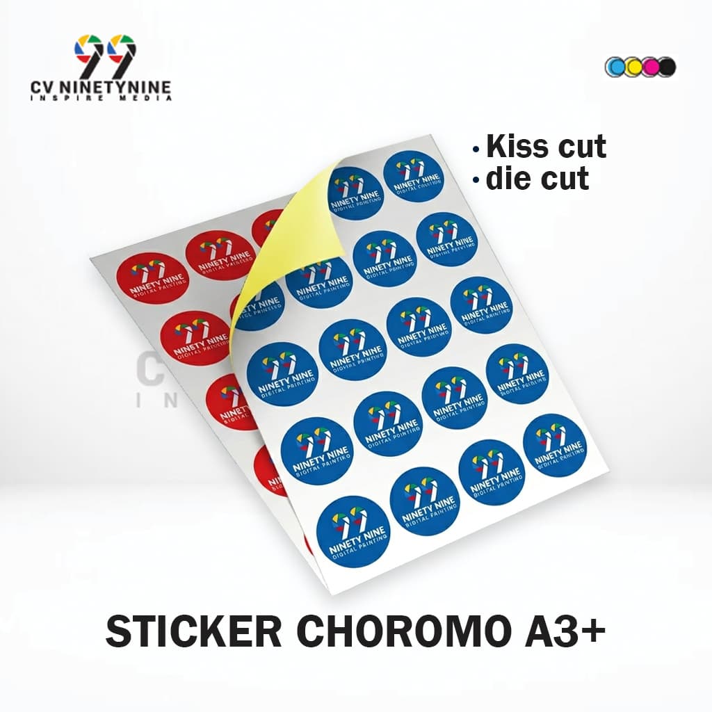 Sticker Chromo A3+ Kiscut /  Die Cut