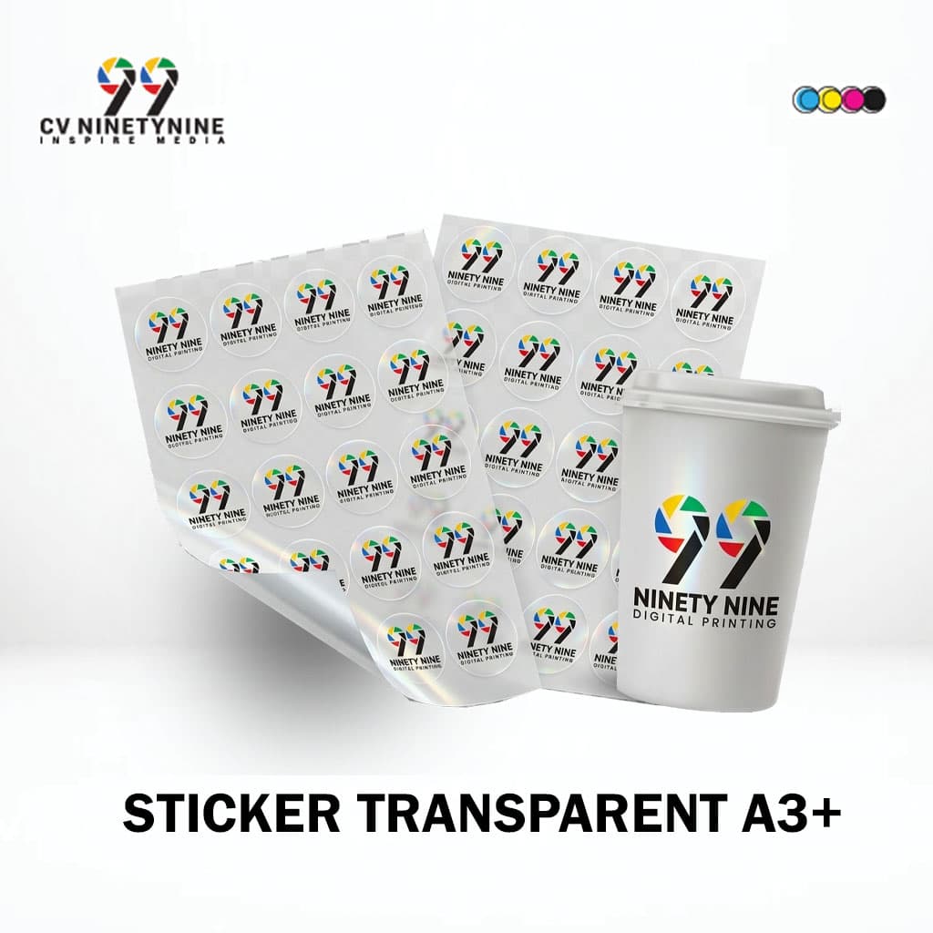 Sticker Transparent A3+